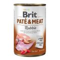 BRIT Pate&Meat rabbit 400 g pasztet z królikiem dla psa