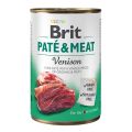 BRIT Pate&Meat venison 400 g pasztet z dziczyzną dla psa
