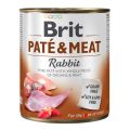 BRIT Pate&Meat rabbit 800 g pasztet z królikiem dla psa