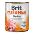 BRIT Pate&Meat turkey 800 g pasztet z indykiem dla psa