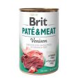 BRIT Pate&Meat venison 400 g pasztet z dziczyzną dla psa