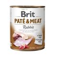 BRIT Pate&Meat rabbit 800 g pasztet z królikiem dla psa