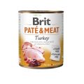 BRIT Pate&Meat turkey 800 g pasztet z indykiem dla psa