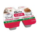 BRIT Care Cat Real Chicken Loaf 2x37g pasztet z kurczaka dla kotów