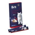 BRIT Premium by Nature Cat Creamy Treats with Beef 6x15 g kremowy przysmak z wołowiną dla kotów