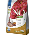 FARMINA N&D Quinoa Cat Skin&Coat quail 5 kg z przepiórką, karma na problemy skórne dla kotów