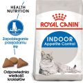 ROYAL CANIN Indoor Apetite Control 2 kg karma sucha dla kotów dorosłych, przebywających wyłącznie w domu, domagających się jedzenia