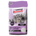 BENEK Super standard Żwirek bentonitowy lawendowy 25 l