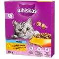 WHISKAS Sterile 800g sucha karma z kurczakiem dla kotów sterylizowanych