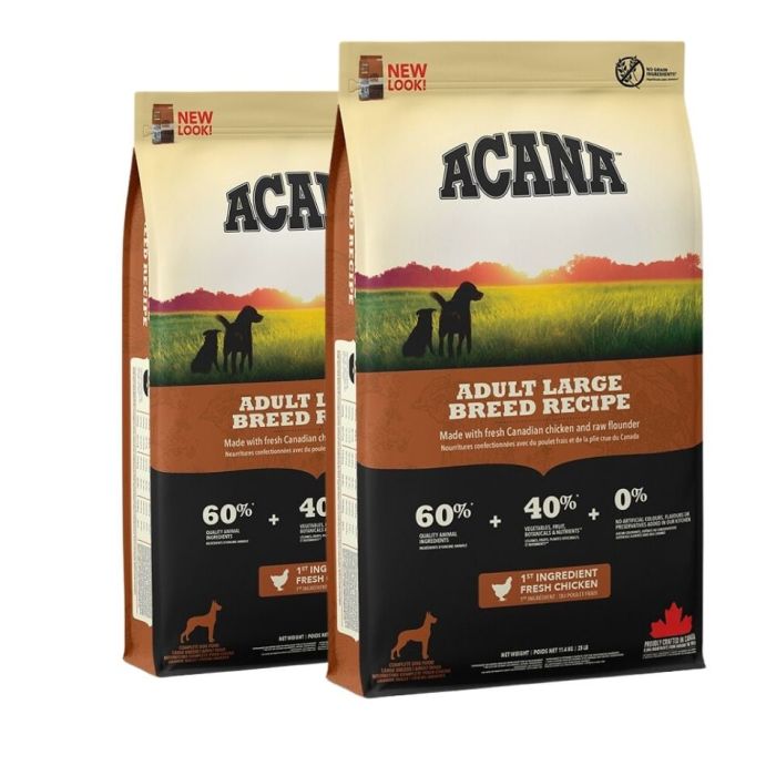 ACANA Adult large breed 22.8 kg (2 x 11.4 kg)