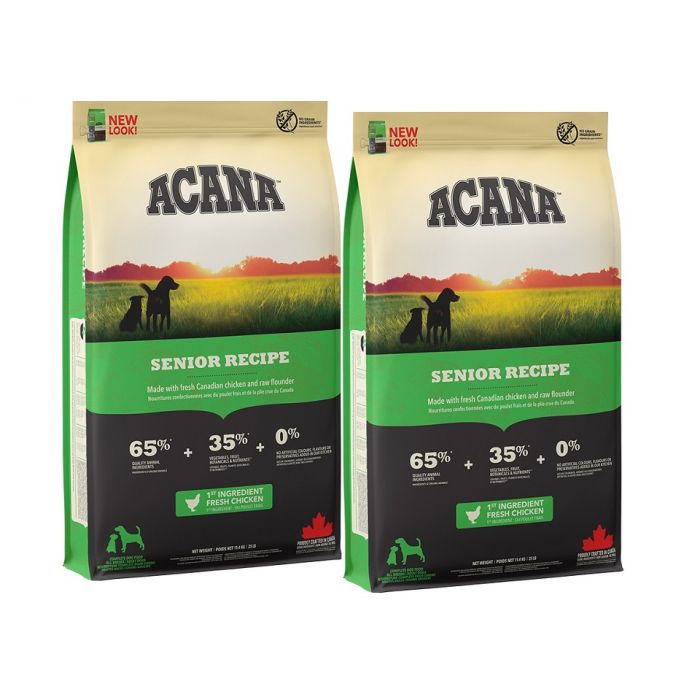 ACANA Senior Dog 22.8 kg (2 x 11.4 kg)