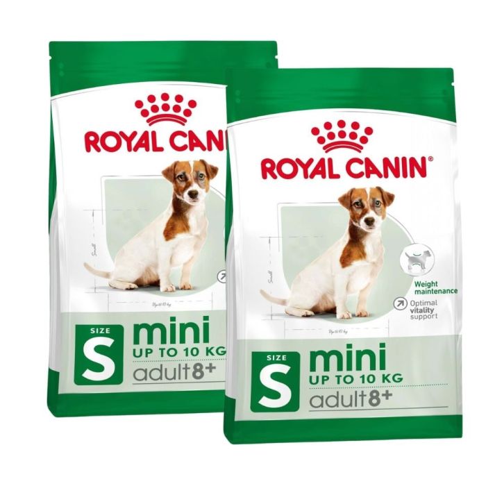 ROYAL CANIN Mini Adult 8+ 16 kg (2 x 8 kg) karma sucha dla psów starszych od 8 do 12 roku życia, ras małych