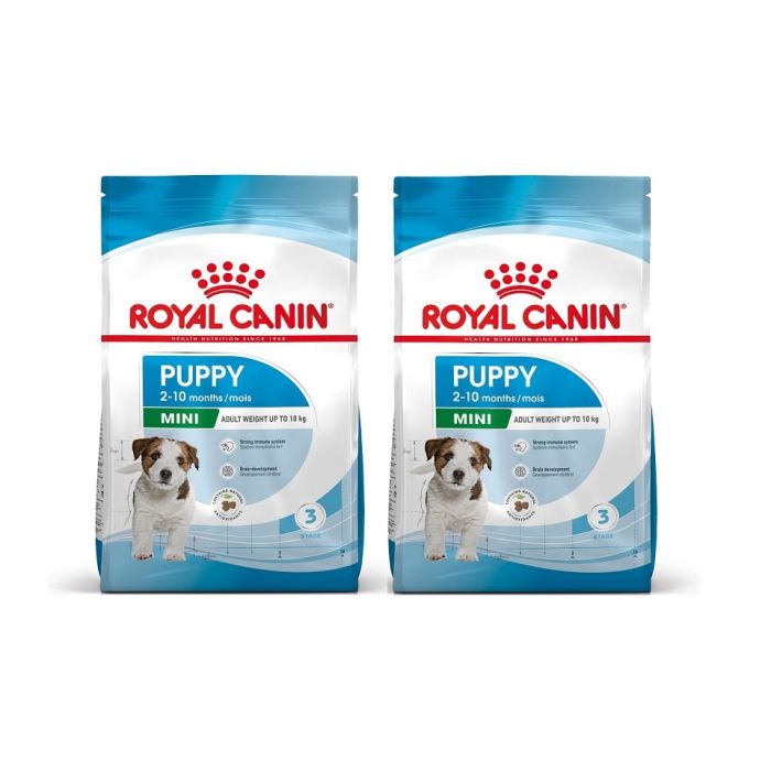ROYAL CANIN Mini Puppy / Junior 16 kg (2 x 8 kg) karma sucha dla szczeniąt, od 2 do 10 miesiąca życia, ras małych
