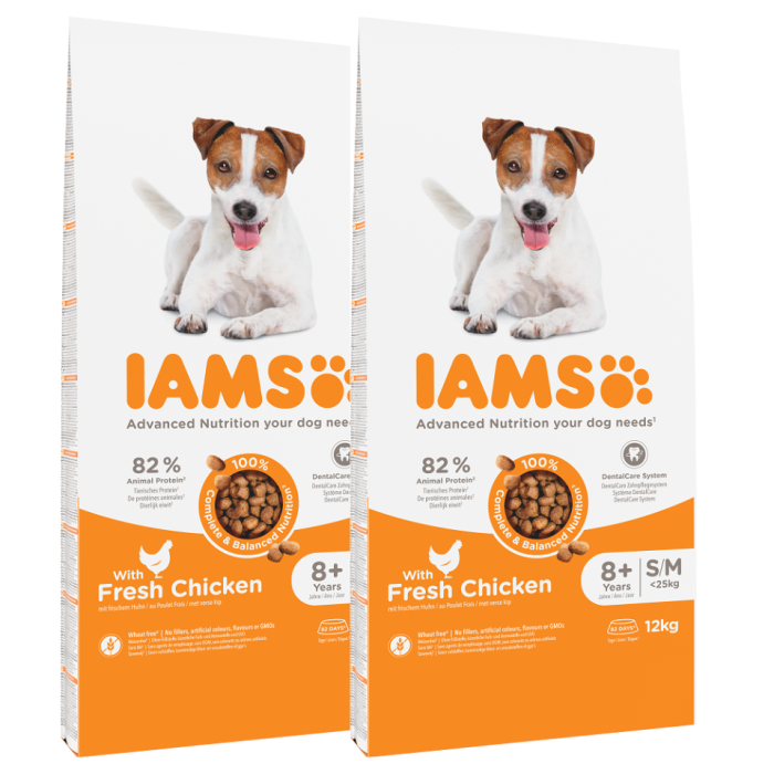IAMS ProActive Health Mature & Senior All breeds Chicken 24 kg (2 x 12 kg)