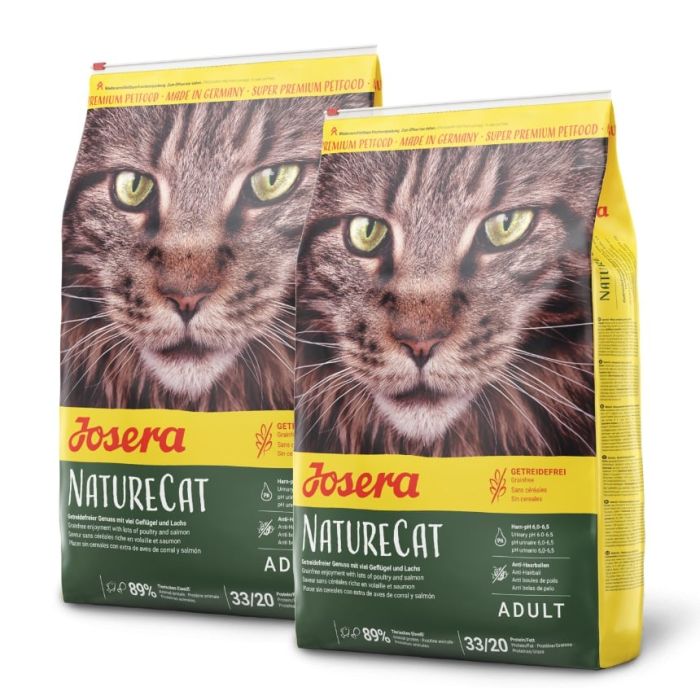 JOSERA Nature Cat karma bezzbożowa dla kota 20 kg (2 x 10 kg)
