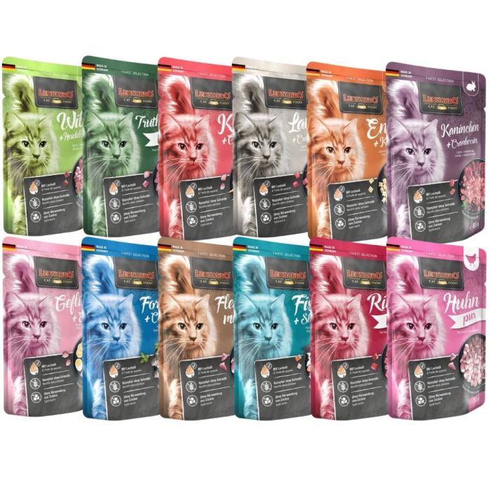 LEONARDO Finest Selection zestaw mix smaków 36 x 85 g