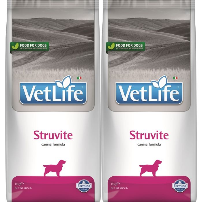 FARMINA Vet Life Struvite Dog karma dla psów z chorobami układu moczowego 2 x 12 kg