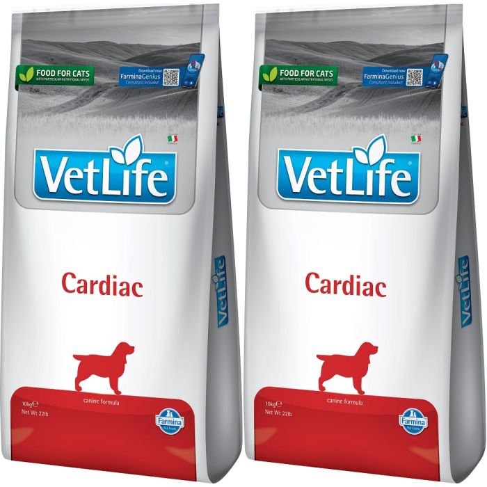 FARMINA Vet Life Dog Cardiac karma dla psów z problemami z sercem 2 x 10 kg