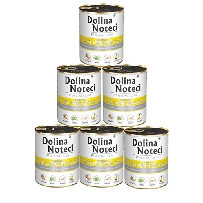 DOLINA NOTECI Premium Bogata W Kurczaka 6x800g