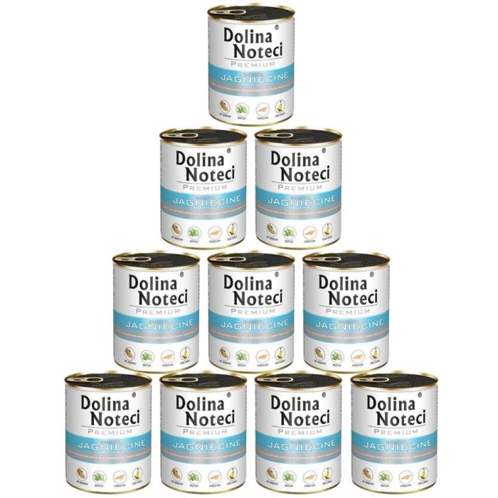 DOLINA NOTECI Premium Bogata W Jagnięcinę 10x800g