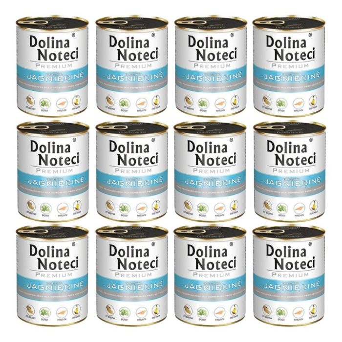 DOLINA NOTECI Premium Bogata W Jagnięcinę 12x800g