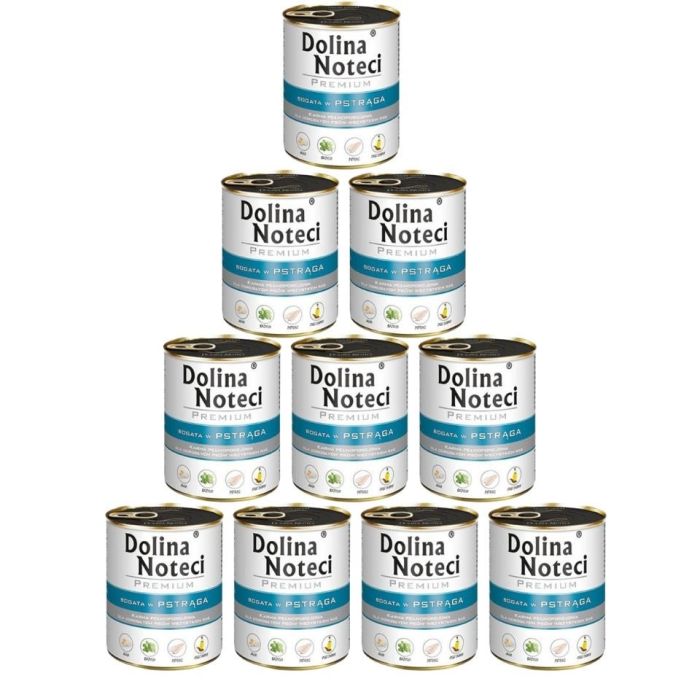 DOLINA NOTECI Premium Bogata W Pstrąga 10x800g