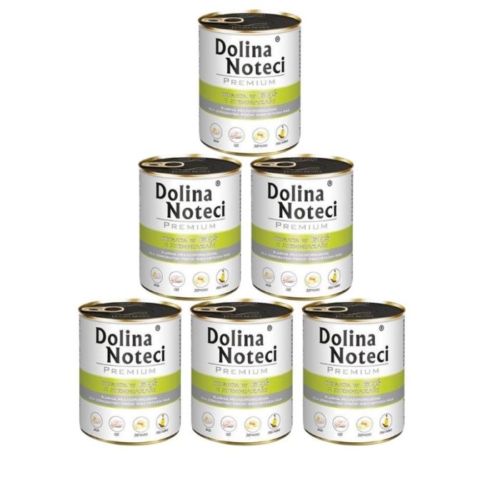 DOLINA NOTECI Premium Bogata W Gęś Z Ziemniakami 6x800g