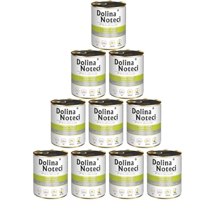 DOLINA NOTECI Premium Bogata W Gęś Z Ziemniakami 10x800g