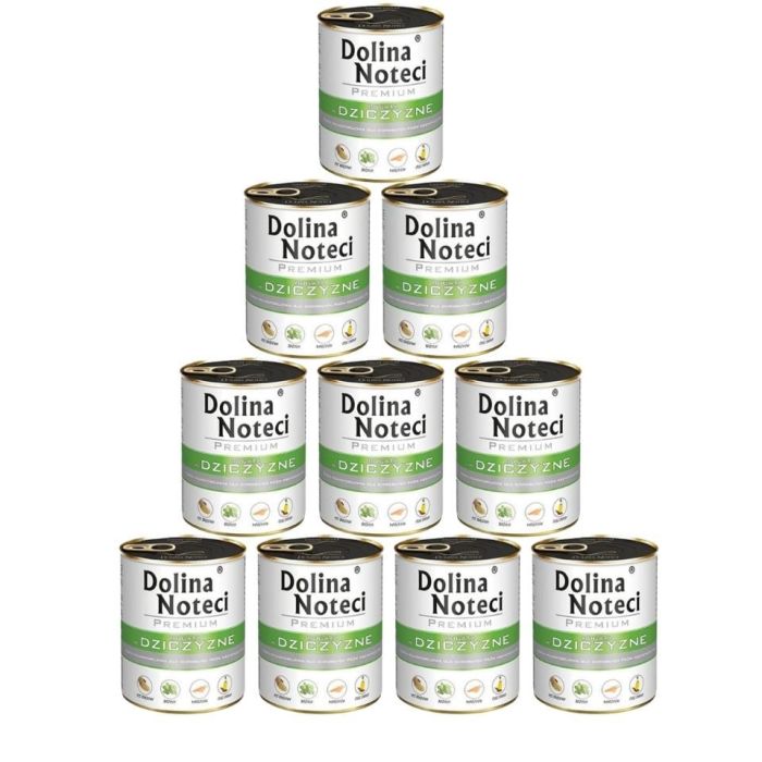 DOLINA NOTECI Premium Bogata W Dziczyznę 10x800g