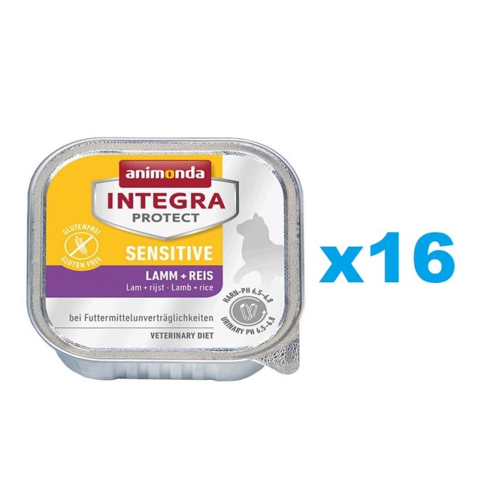 ANIMONDA Integra Sensitive jagnięcina z ryżem 16x100 g