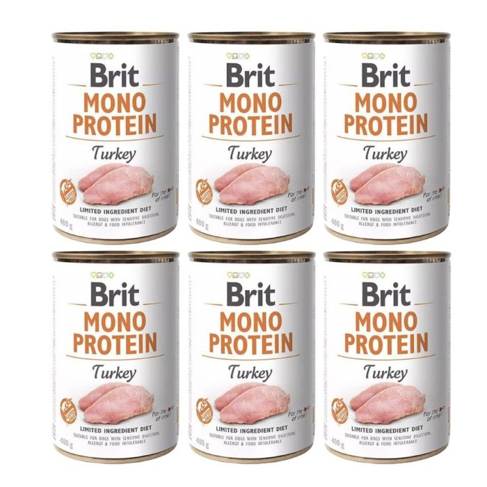 BRIT Mono Protein Turkey 6x400 g monoproteinowa karma indyk