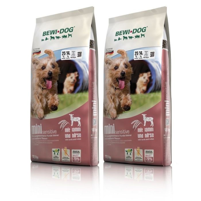 BEWI DOG Mini Sensitive 2 x 12,5 kg dla psów ras małych