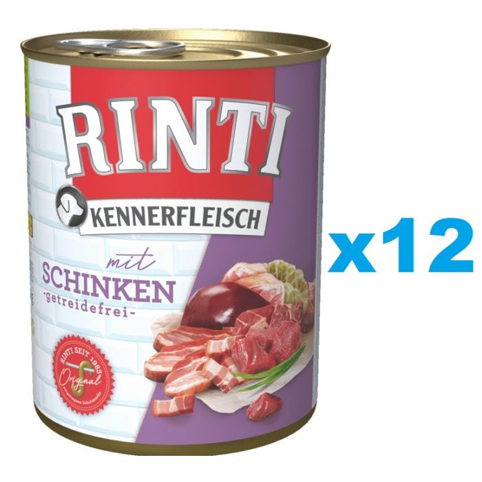 RINTI Kennerfleisch Ham z szynką 12x400 g
