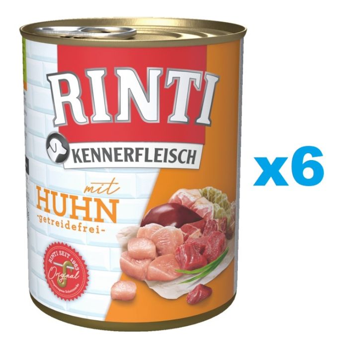 RINTI Kennerfleisch Chicken kurczak 6x800 g