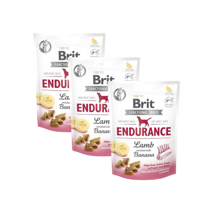 BRIT Care Dog Functional Snack Endurance Lamb 3x150 g przysmaki dla psa z jagnięciną