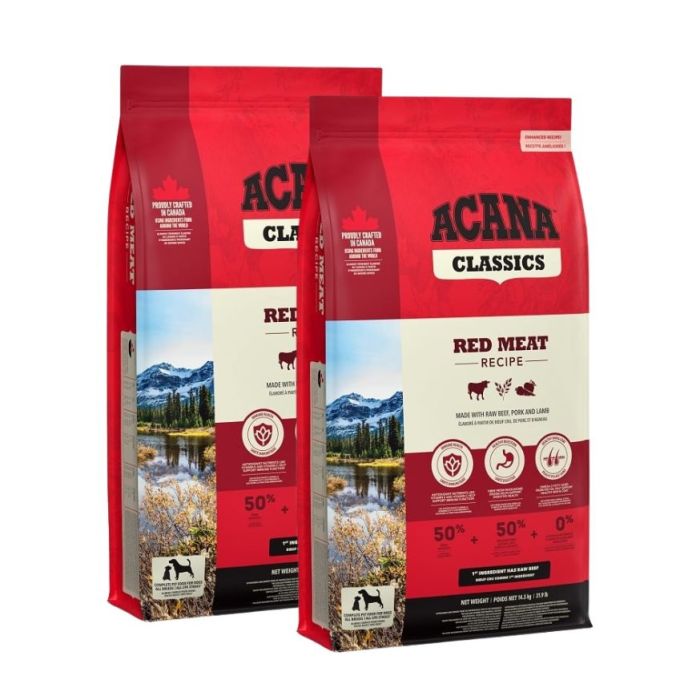 ACANA Classic Red Meat karma sucha 2x14,5 kg