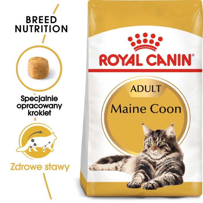 ROYAL CANIN Maine Coon Adult karma sucha dla kotów dorosłych rasy maine coon 6x400 g