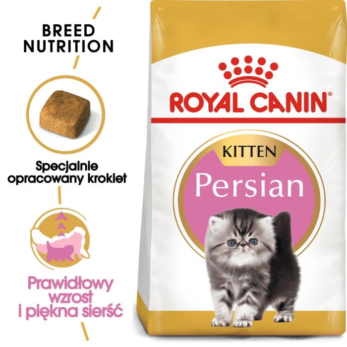 ROYAL CANIN Kitten persian 12x400 g karma sucha dla kociąt do 12 miesiąca życia rasy