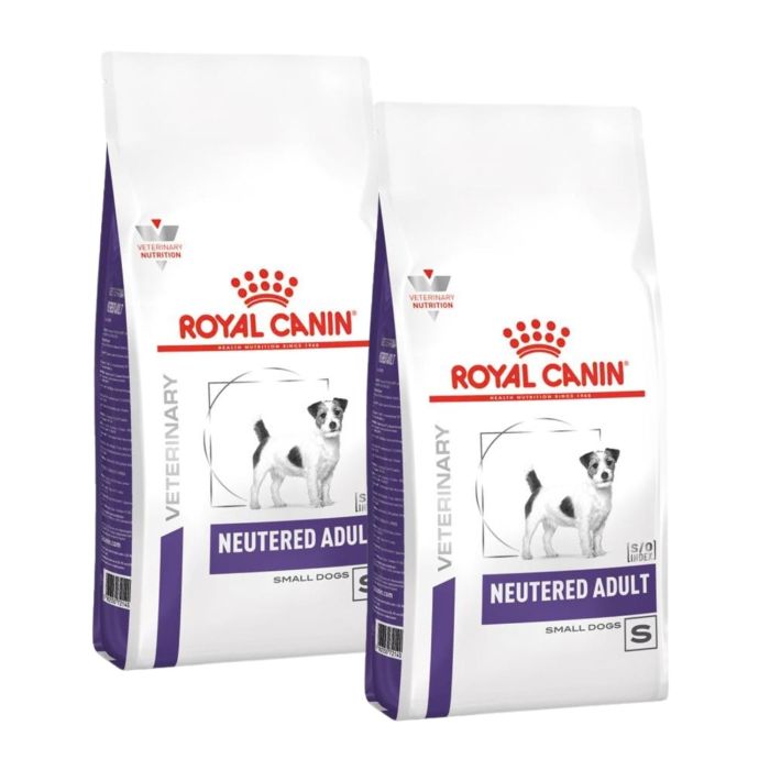 ROYAL CANIN Dog Veterinary Neutered Adult Small dog 2x8 kg dla dorosłych psów ras małych, po zabiegu sterylizacji, z tendencją do nadwagi i/lub problemami stomatologicznymi