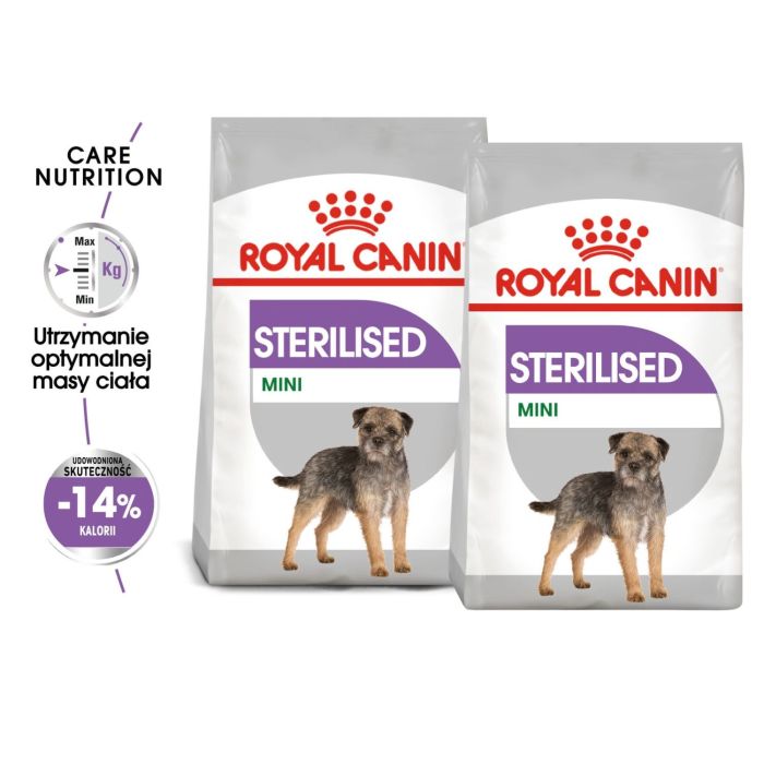 ROYAL CANIN CCN Mini Sterilised karma sucha dla psów dorosłych, ras małych, sterylizowanych 8 kg