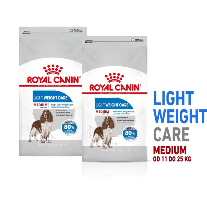 ROYAL CANIN CCN Medium Light Weight Care 2x12 kg karma sucha dla psów dorosłych, ras średnich z tendencją do nadwagi