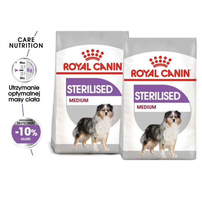 ROYAL CANIN CCN Medium Sterilised karma sucha dla psów dorosłych, ras średnich, sterylizowanych 2x12 kg