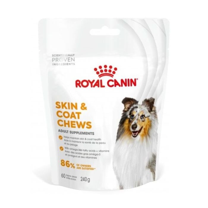 ROYAL CANIN Skin Coat Adult Dog Supplements 6x240g suplement na zdrowie skóry i sierści dla dorosłych psów