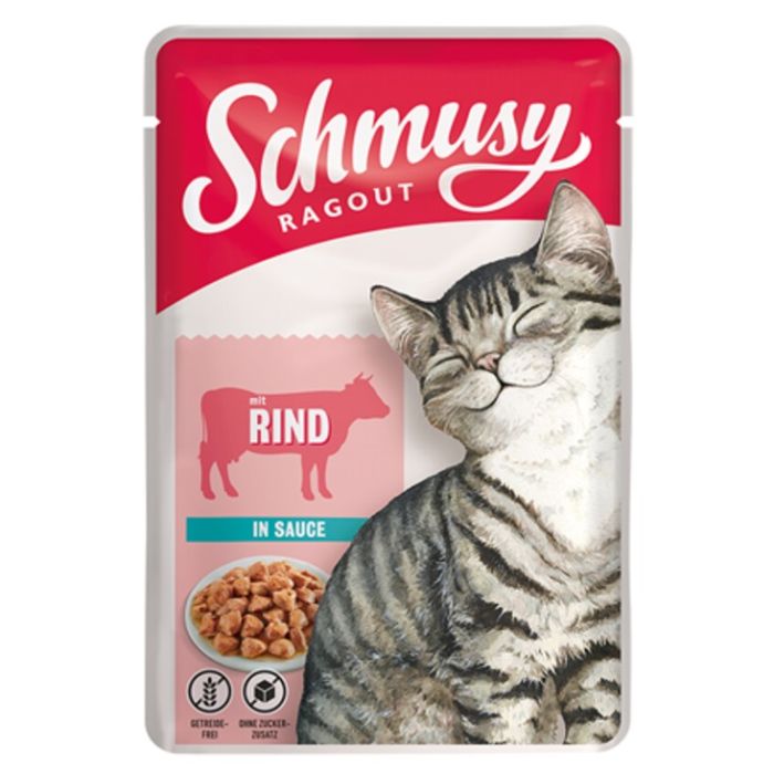 SCHMUSY RAGOUT z wołowiną w sosie 22*100 g