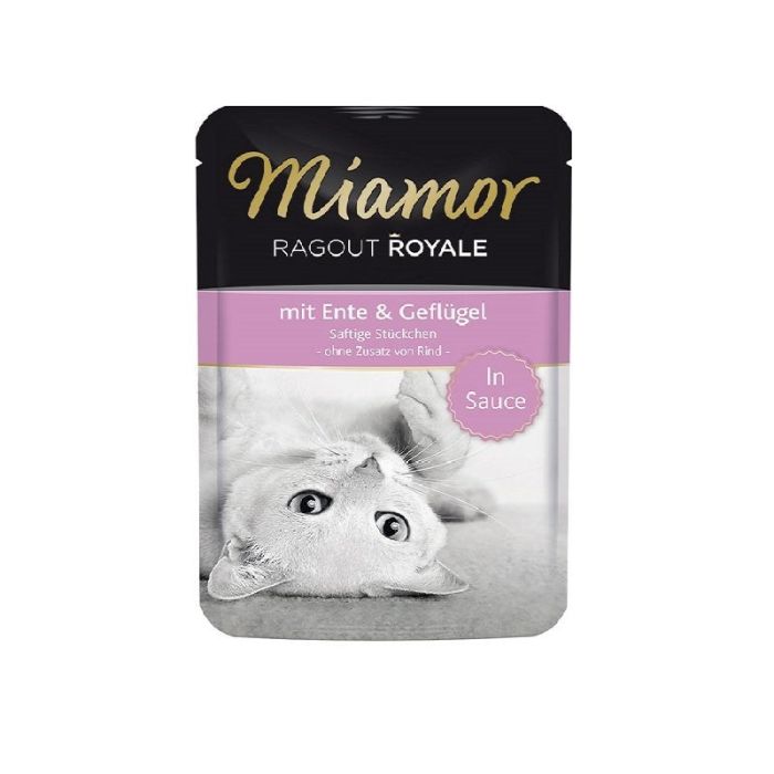 MIAMOR Ragout Royale in Sauce saszetka  w sosie 100 g dla dorosłych kotów