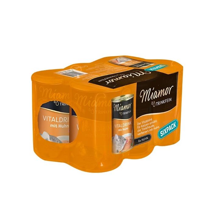 MIAMOR Trinkfein Zupa z kurczakiem dla kota 24x135 ml