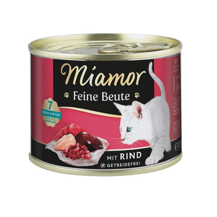 MIAMOR Feine Beute Beef z wołowiną 24x185g