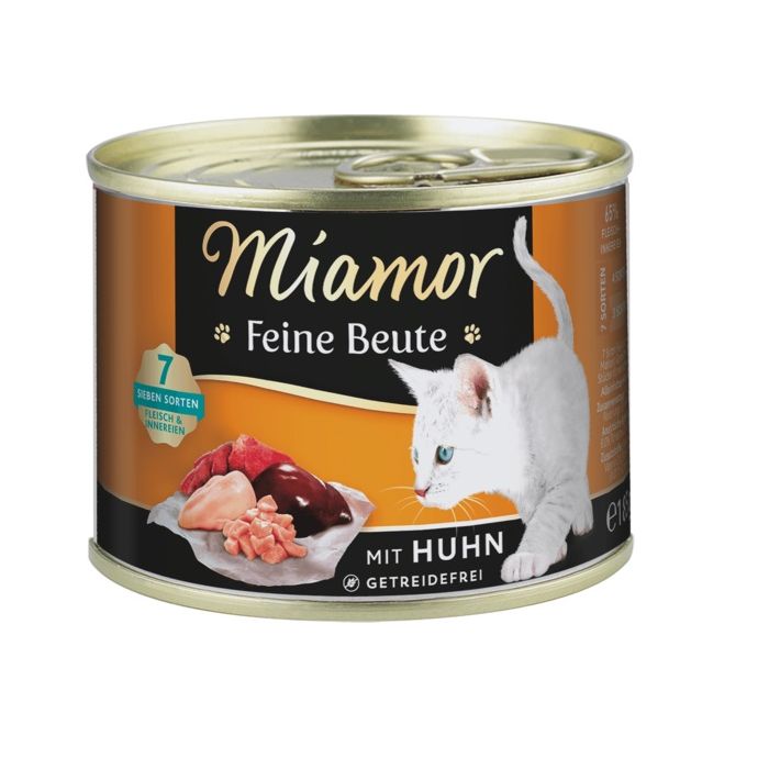 MIAMOR Feine Beute Chicken z kurczakiem 12x185g