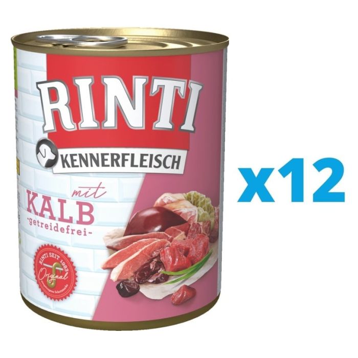 RINTI Kennerfleisch Veal cielęcina 12 x 400 g
