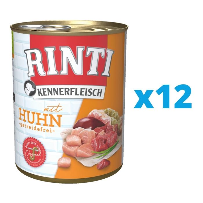 RINTI Kennerfleisch Chicken kurczak 12 x 800 g